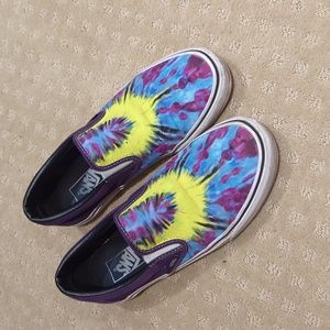Tie Dye Vans M8/W9.5
